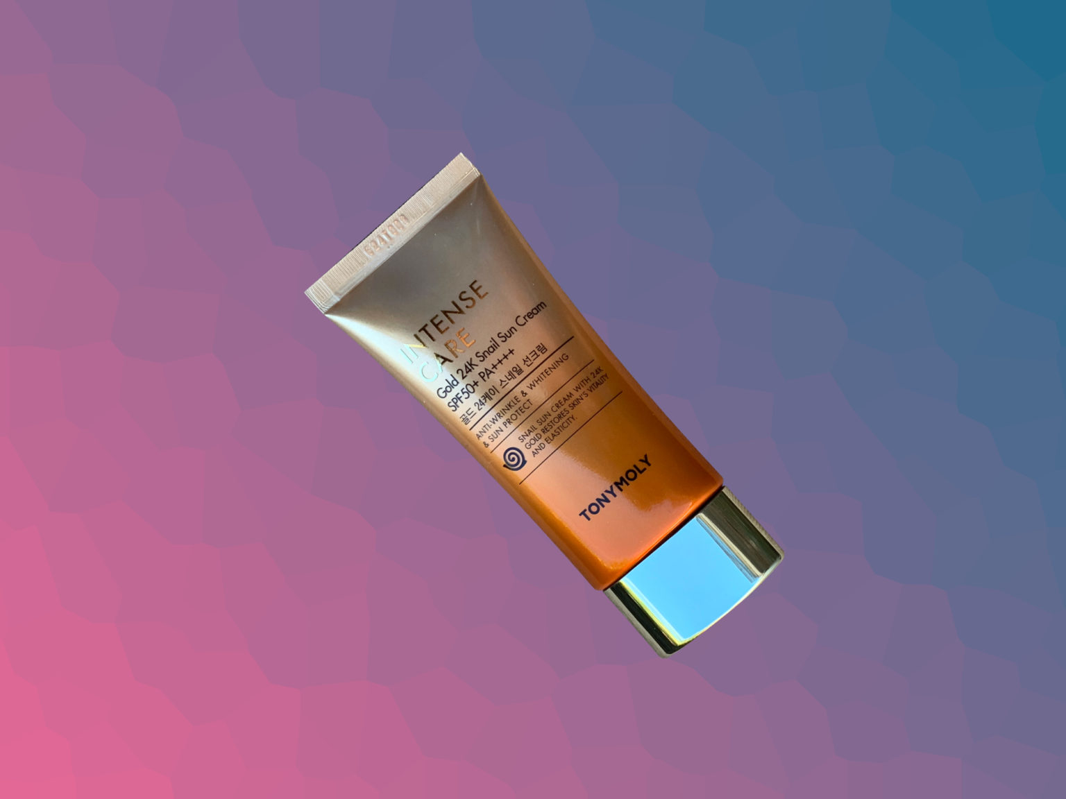 TONYMOLY Intense Care Gold 24K Snail Sun Cream 50ml SPF50+ PA++++ main image 1